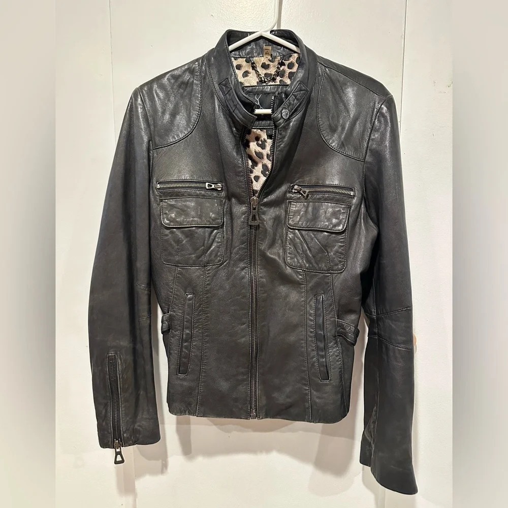 Bod & Christensen Classic Soft 100% Genuine Leather Jacket - Picture 1 of 10